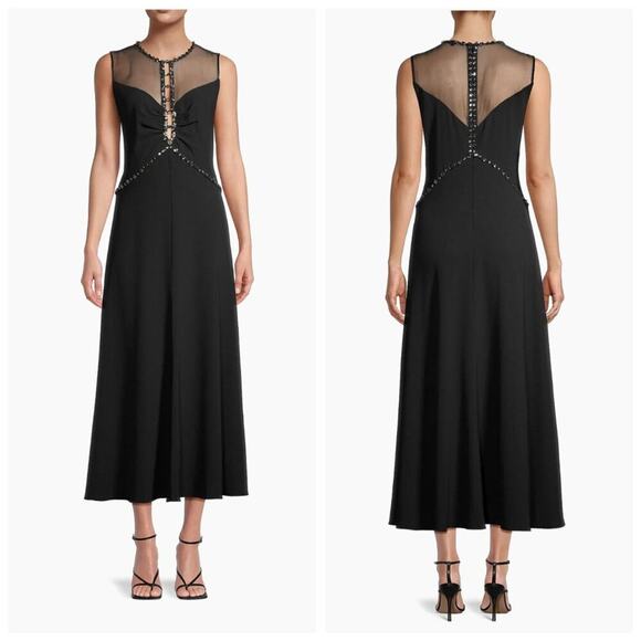 Kobi Halperin Dresses & Skirts - Kobi Halperin Everly Embellished Illusion Dress